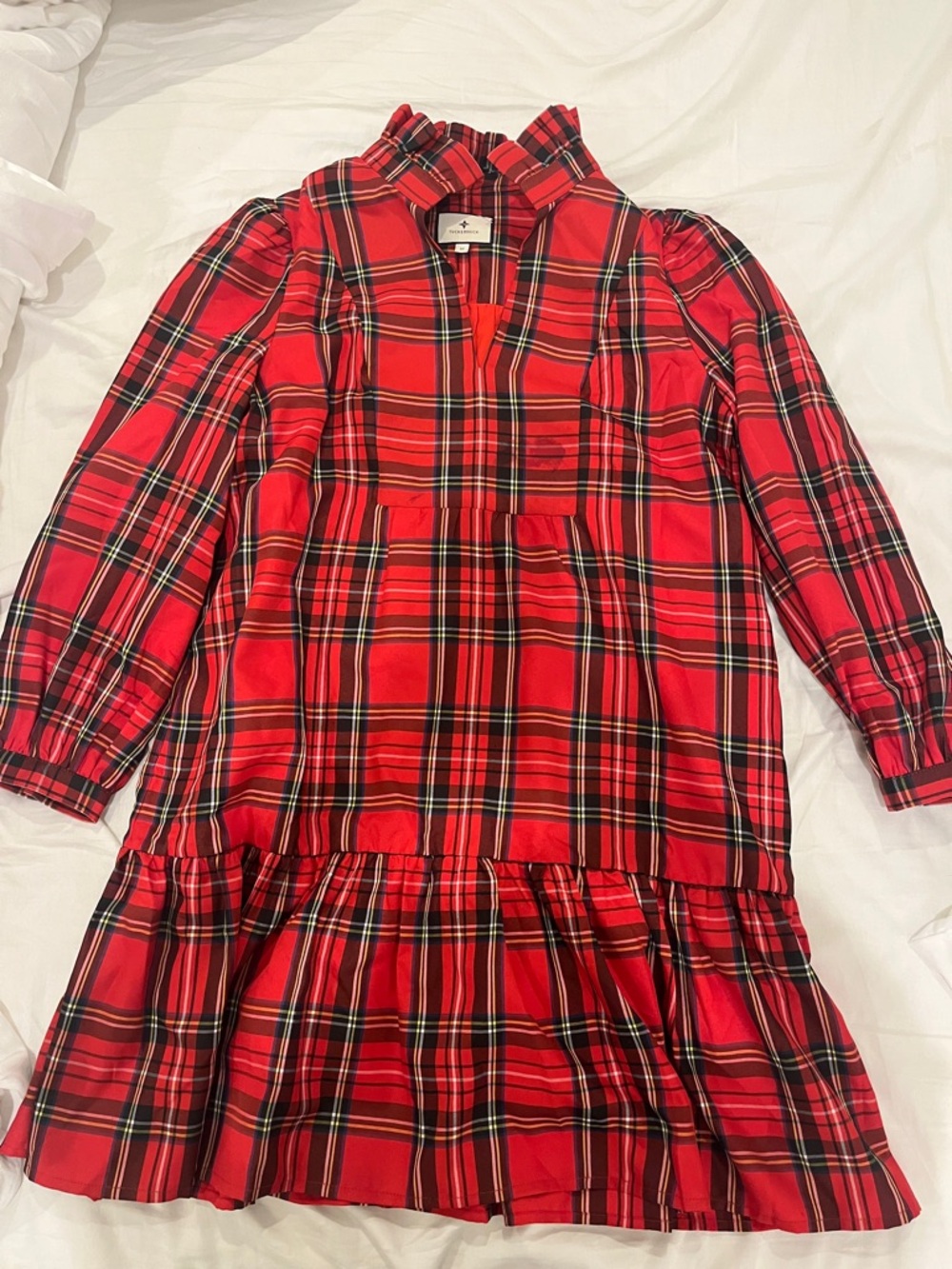 Tuckernuck Red Plaid Button-Up Shirt